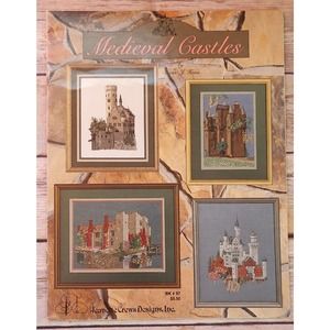 Cross Stitch Pattern Booklet: Medieval Castles (J. Crews) A5